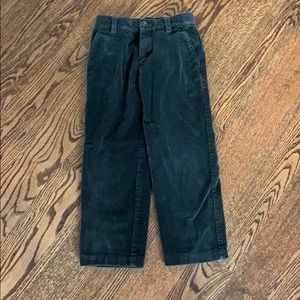 Brooks Brothers olive green wide whale cords